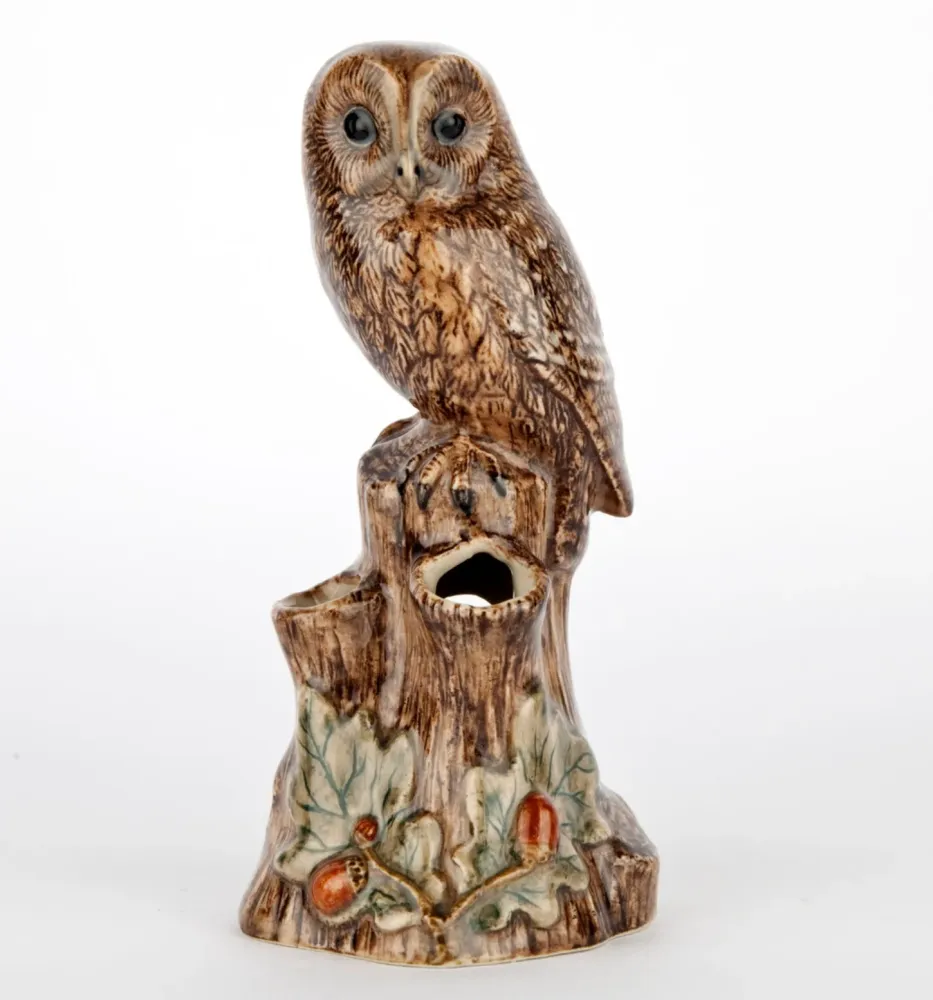 Quail Keramik Eule Mini-Vase