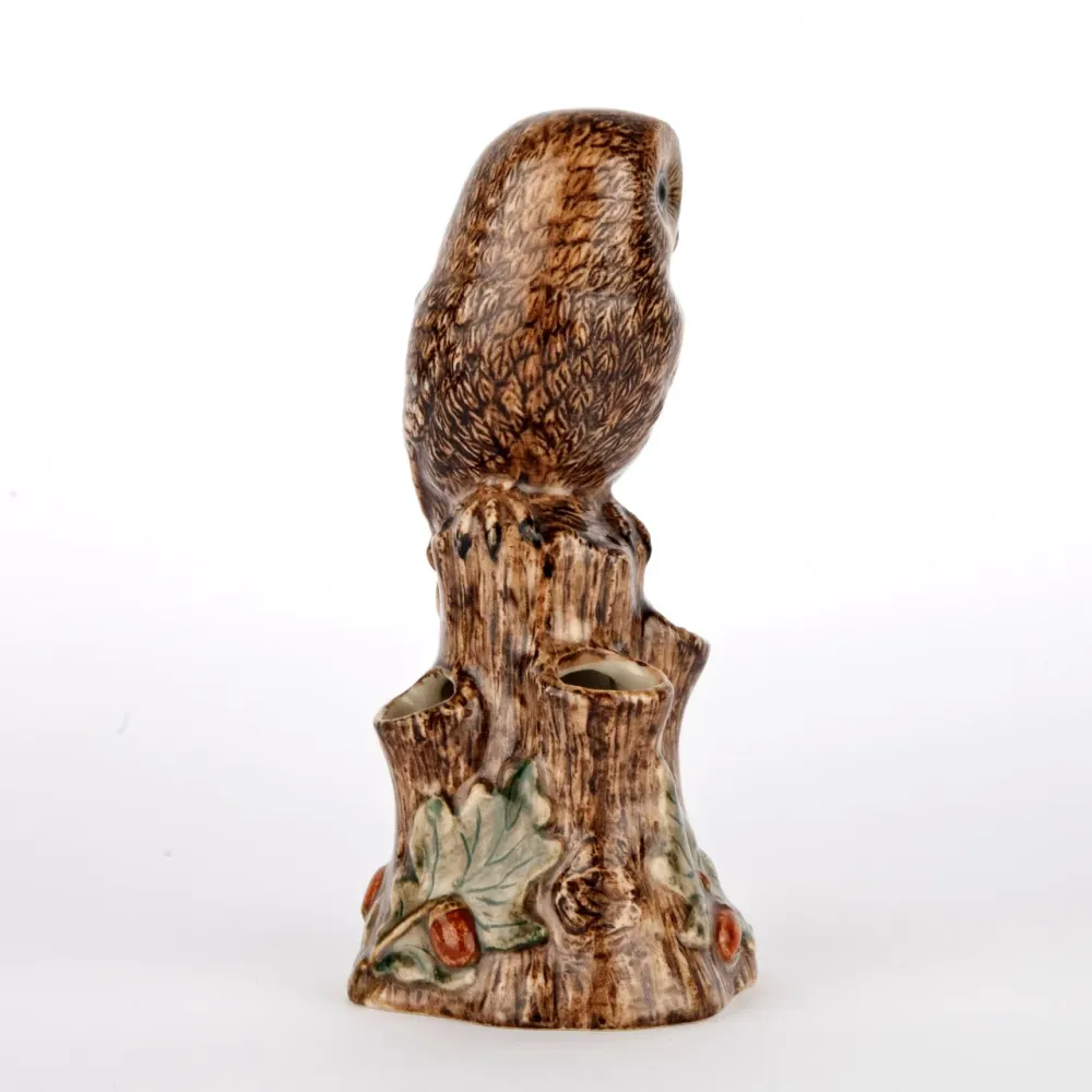 Quail Keramik Eule Mini-Vase