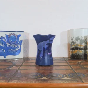 Richard Manz Knabstrup Denmark „Maria“ Fat-Lava Vase 1970s Danish Modern Design