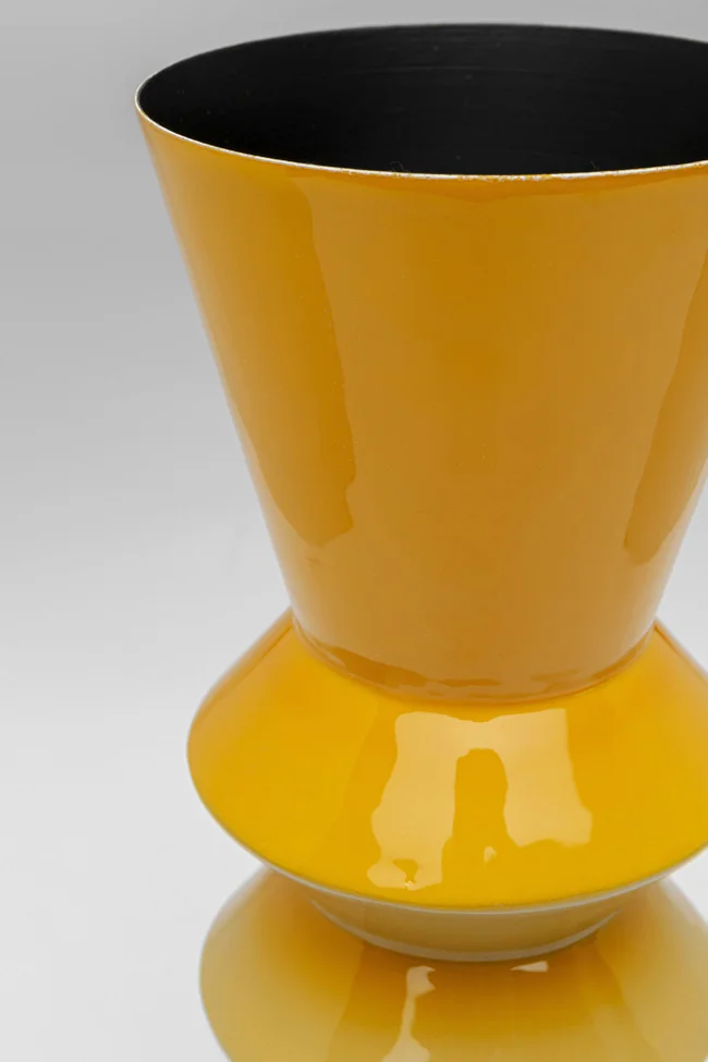 RICI Vase gelb