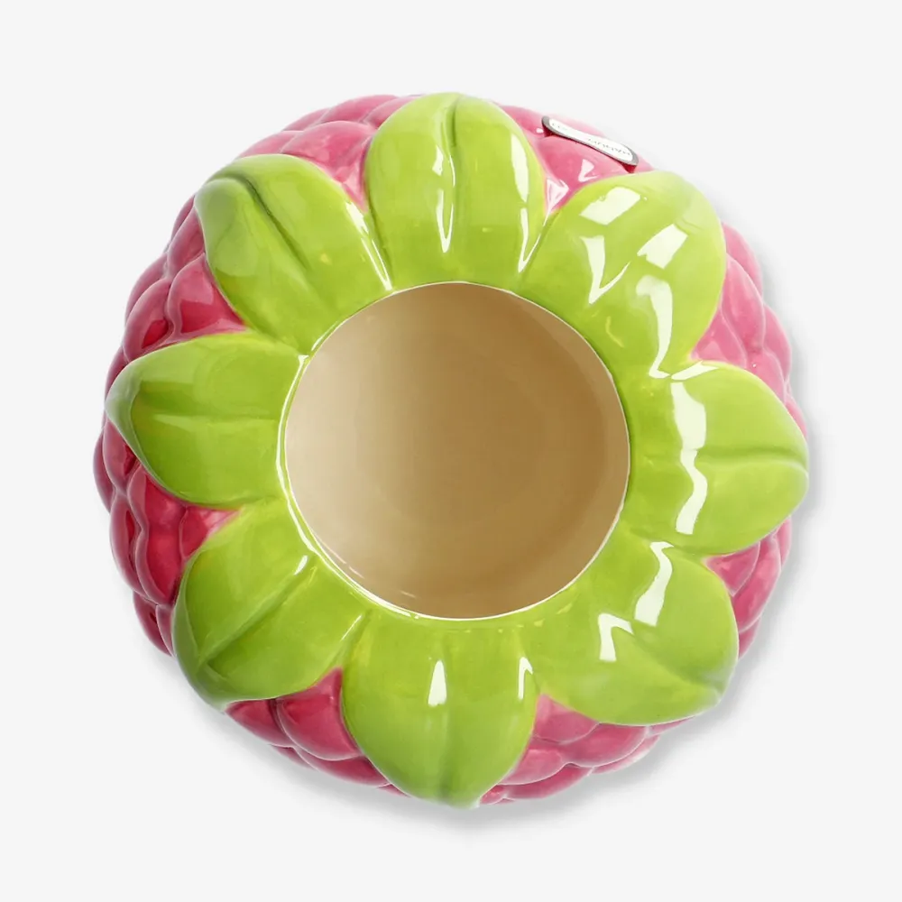 Rosa Himbeer-Vase - 14 cm