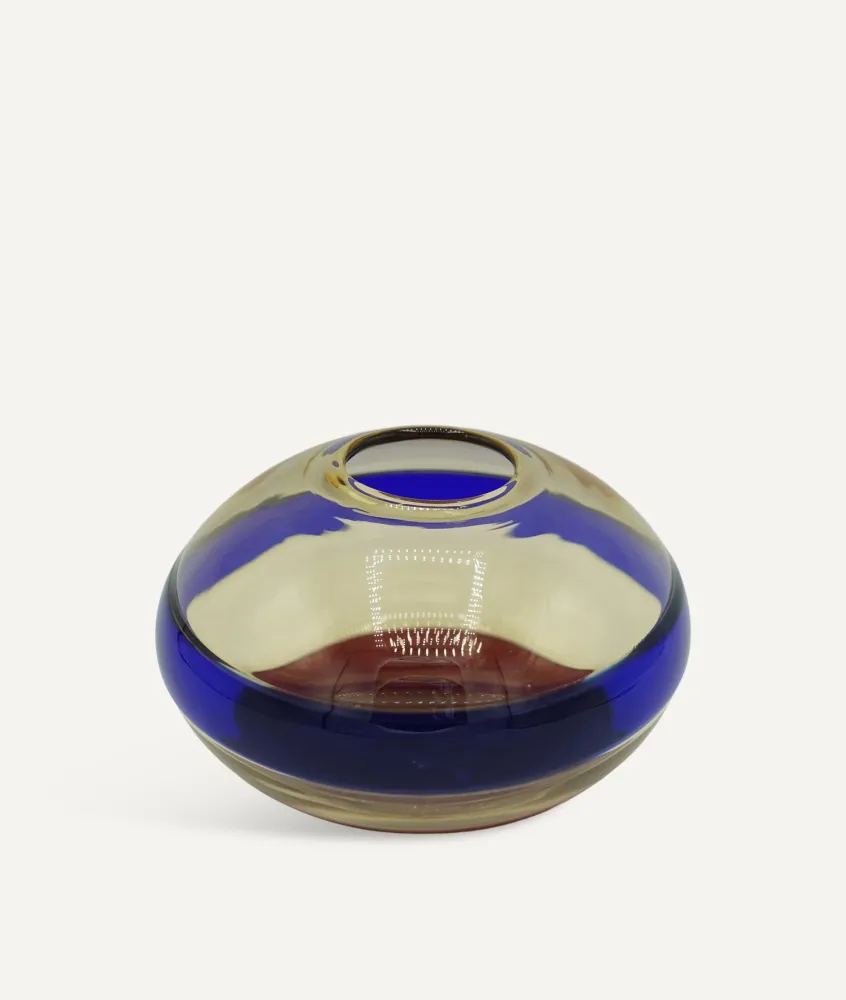 Round vase Murano glass