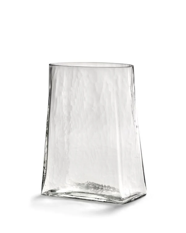 Serax Vase Josephine 03 transparent von Kris Van Assche H32cm