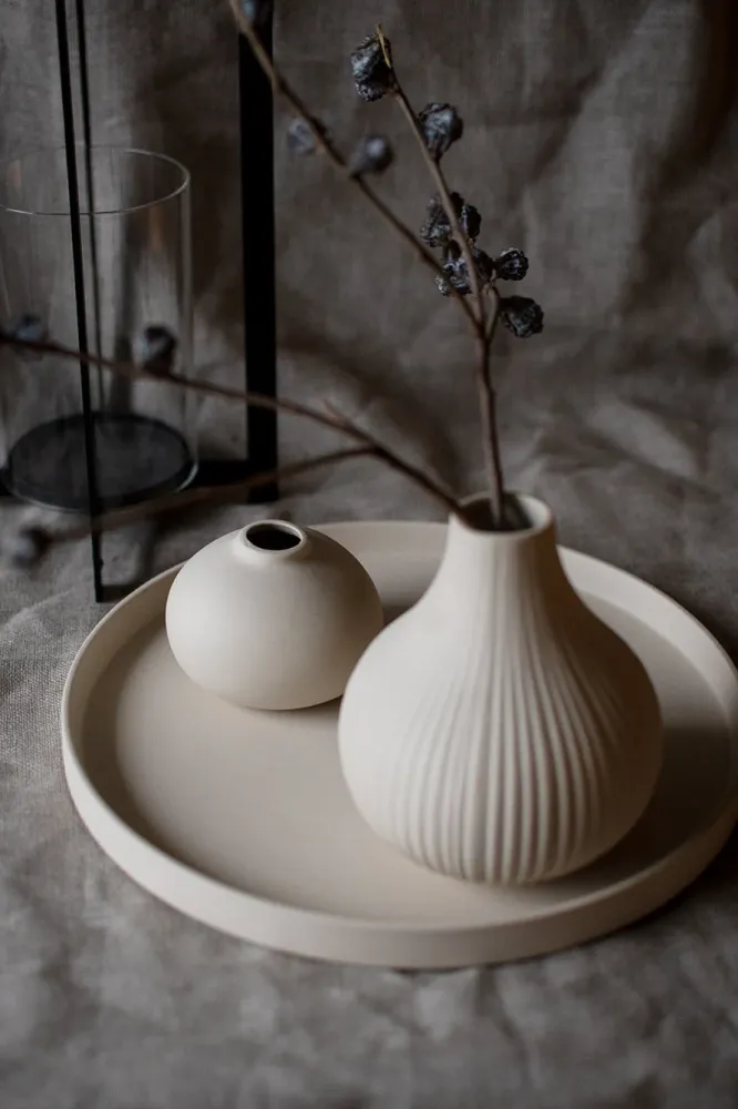 Storefactory Ekenäs Vase gross beige