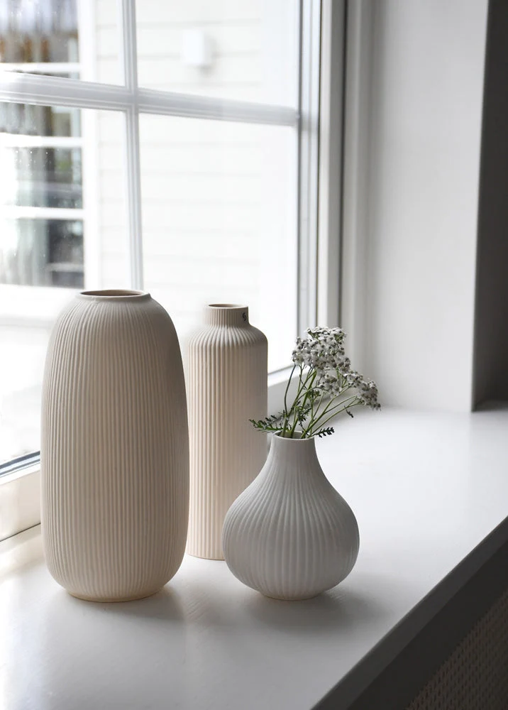 Storefactory Ekenäs Vase gross beige