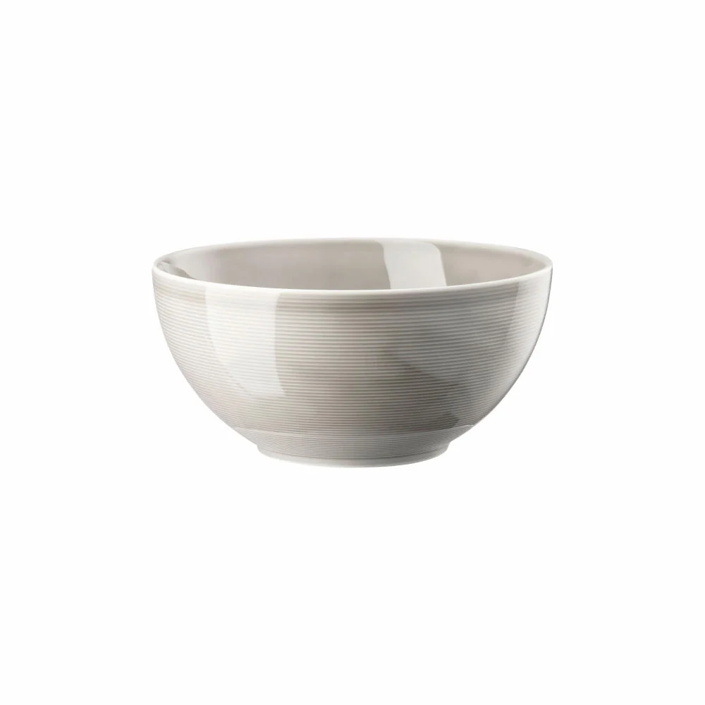 Thomas Loft Rosenthal Schüssel, Servierschale, Porzellan, Moon Grey, 23 cm, 11900-401917-13123