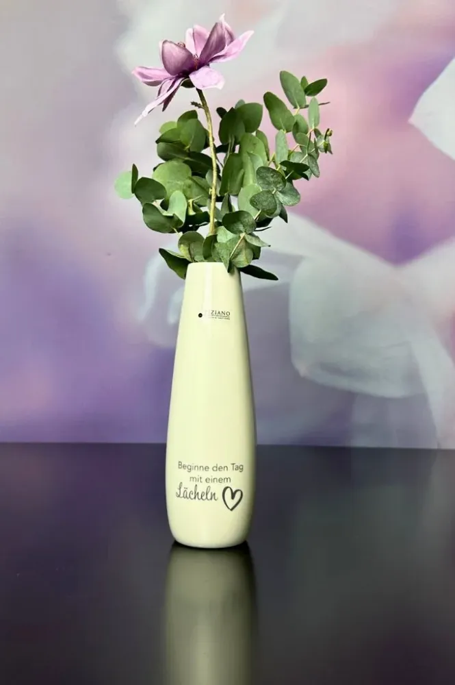 Tiziano Vase Manioli 22cm Beginne… ceme-weiß
