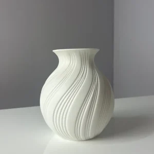 Vase 0216 Biskuitporzellan von Manfred Frey für Kaiser