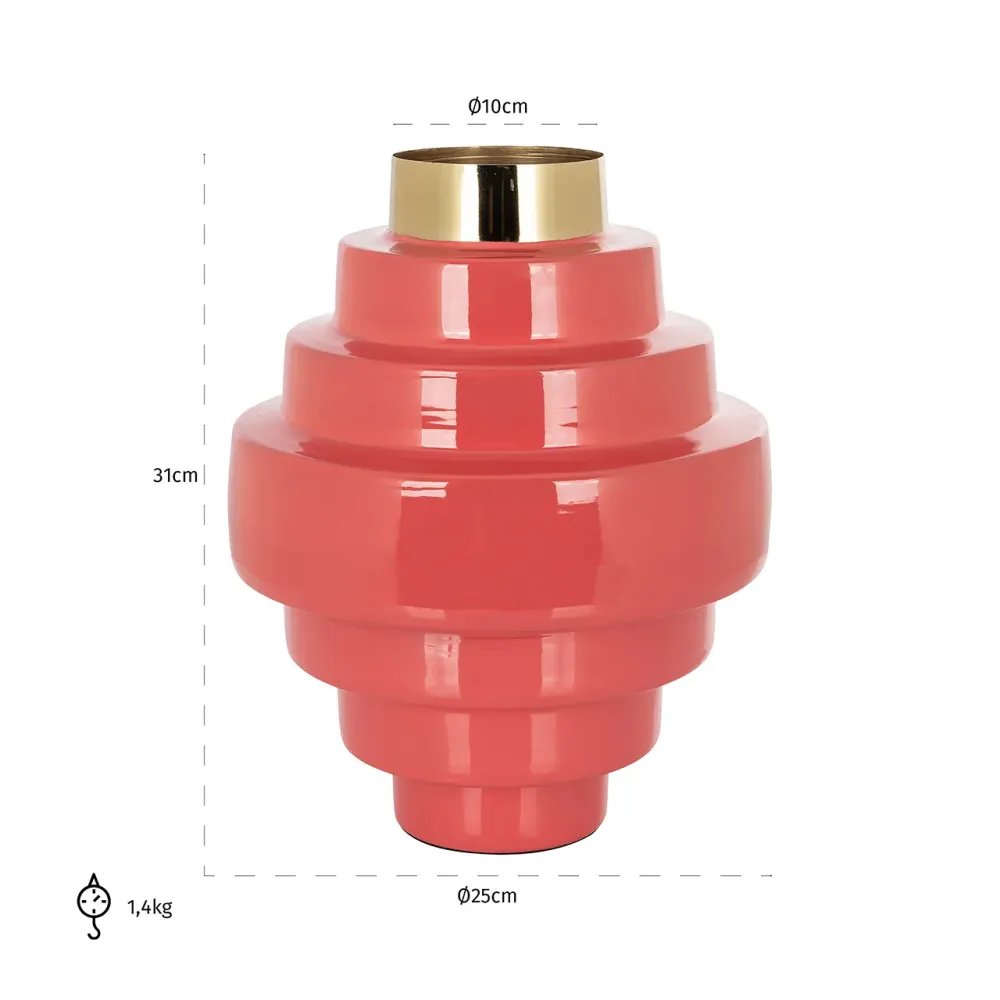 Vase Akelei rosa (Pink)