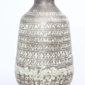 Vase Alu antik grün 7 x 30 cm