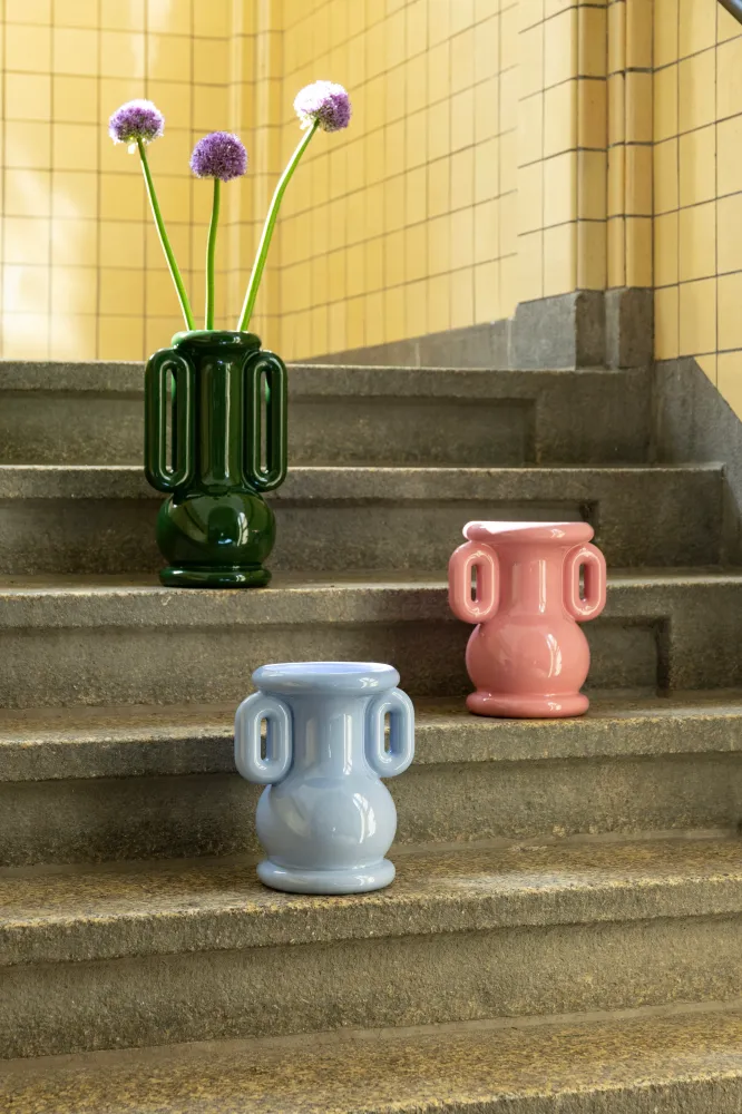 Vase AMFORA grün