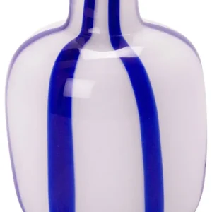 Vase Bolsje | weiß/kobalt | Vase (17 cm) von Au Maison