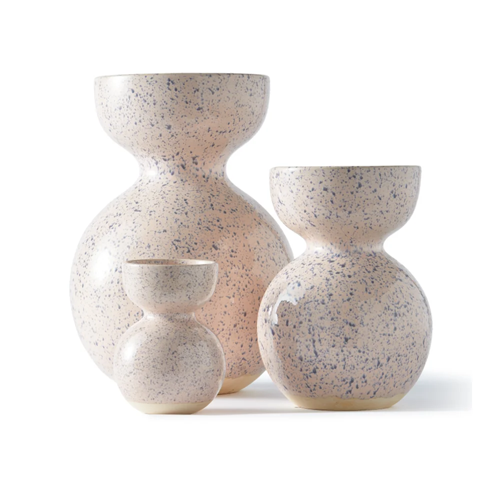 Vase BOOLB Pink L Ø31,2 x H45 cm