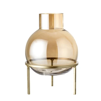 Vase Brown Glas