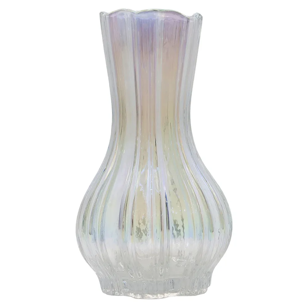 Vase Cracy groß (Iridescent)