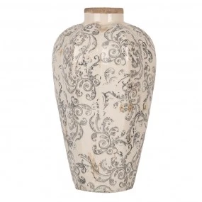 Vase 'Faro' grau
