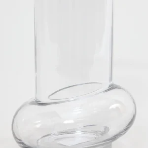 Vase Glas klar 15.5 x 21 cm