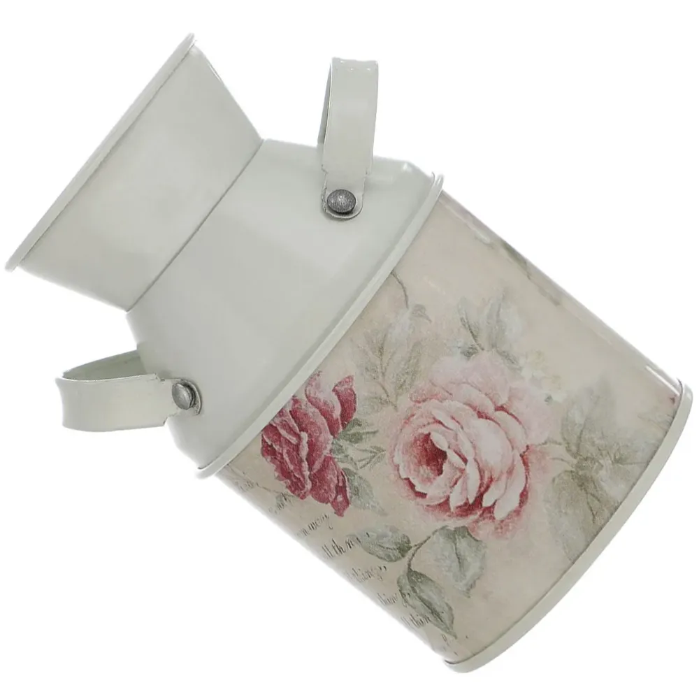 Vase Große Vasen Blumen Eimer Container Retro Topf Metall Dekorative Halter Pflanzer Büro Dekoration Nordic