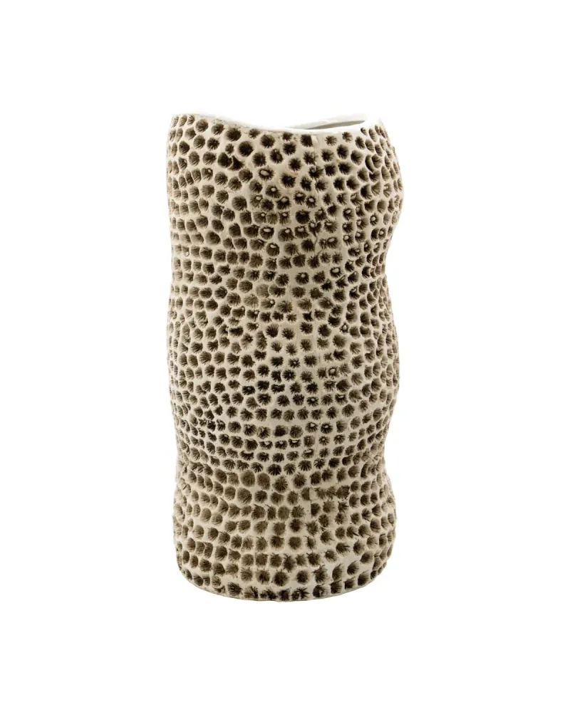 Vase, HDPan, Beige