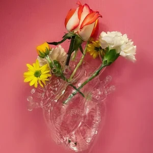Vase LOVE BLOOM aus Glas