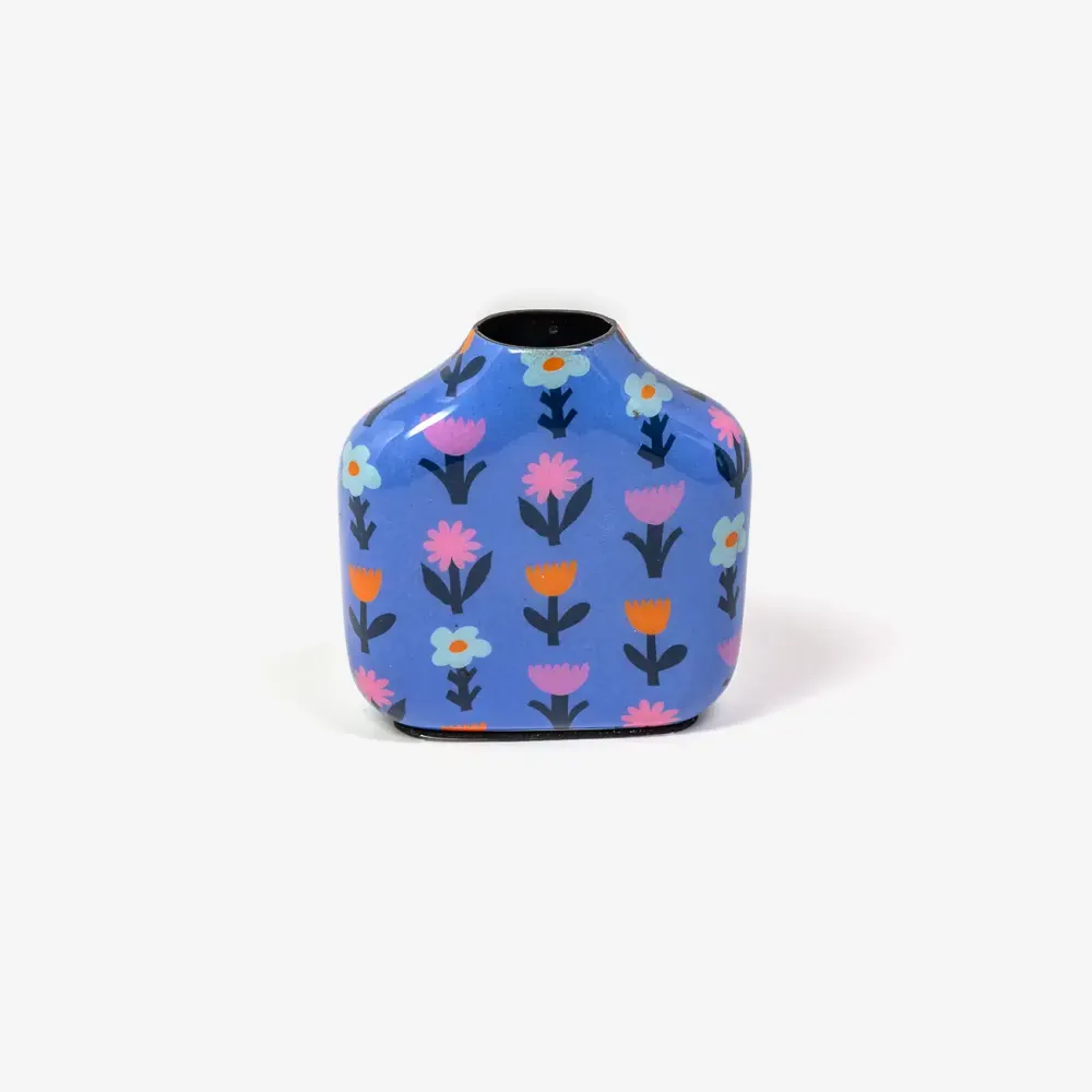 Vase mini Girlpower / Eisen & Enamel Finish / 7,5x7,9cm