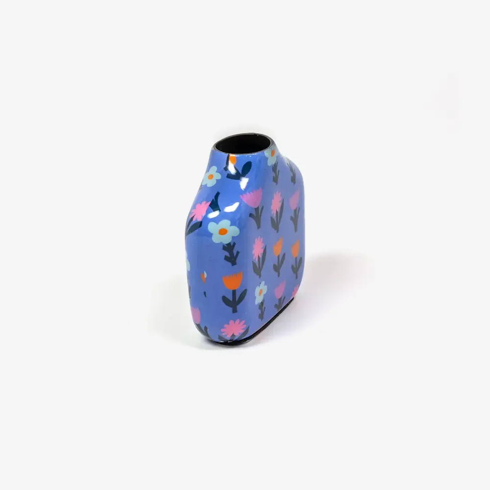 Vase mini Girlpower / Eisen & Enamel Finish / 7,5x7,9cm