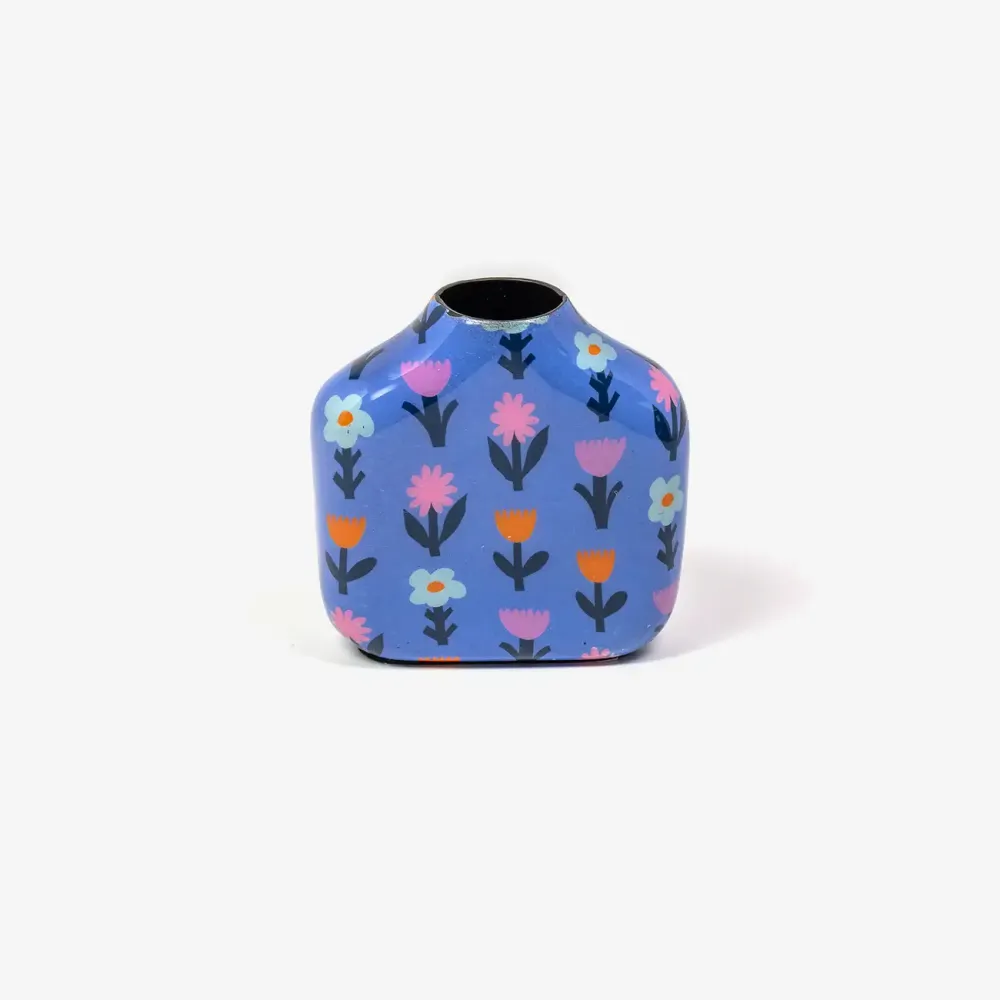 Vase mini Girlpower / Eisen & Enamel Finish / 7,5x7,9cm