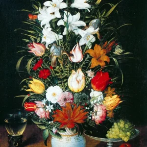 Vase mit Blumen
