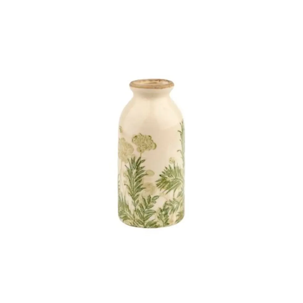 Vase mit Motiv - Keramik
