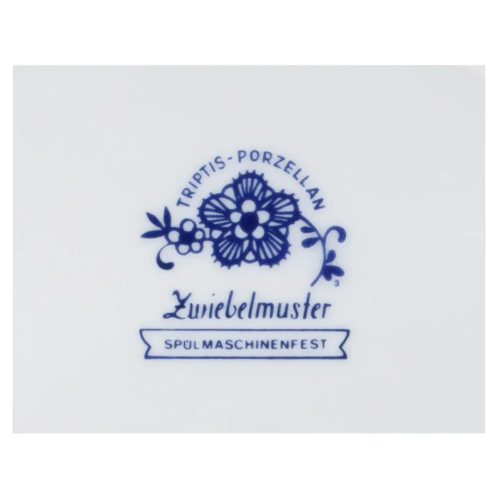 Vase ohne blauen Rand