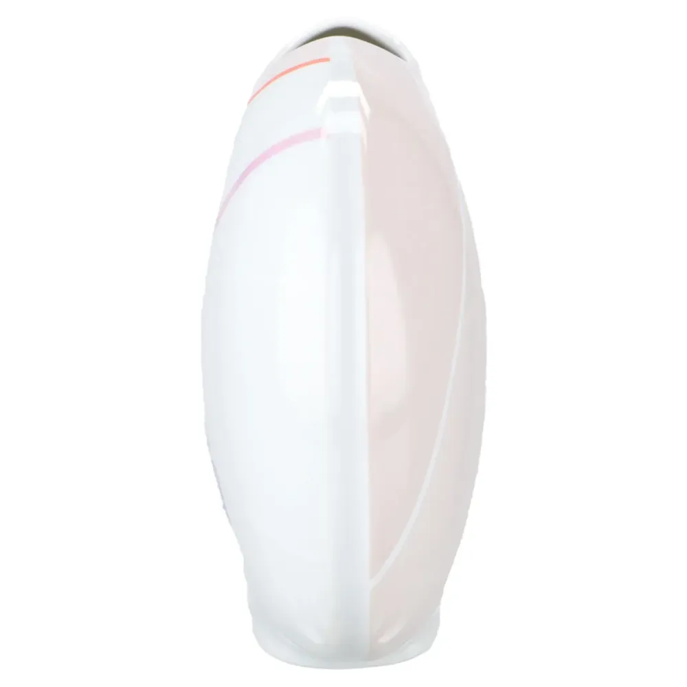 Vase oval flach