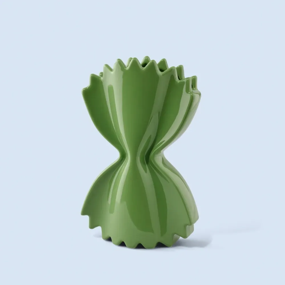Vase 'Pasta' – grün