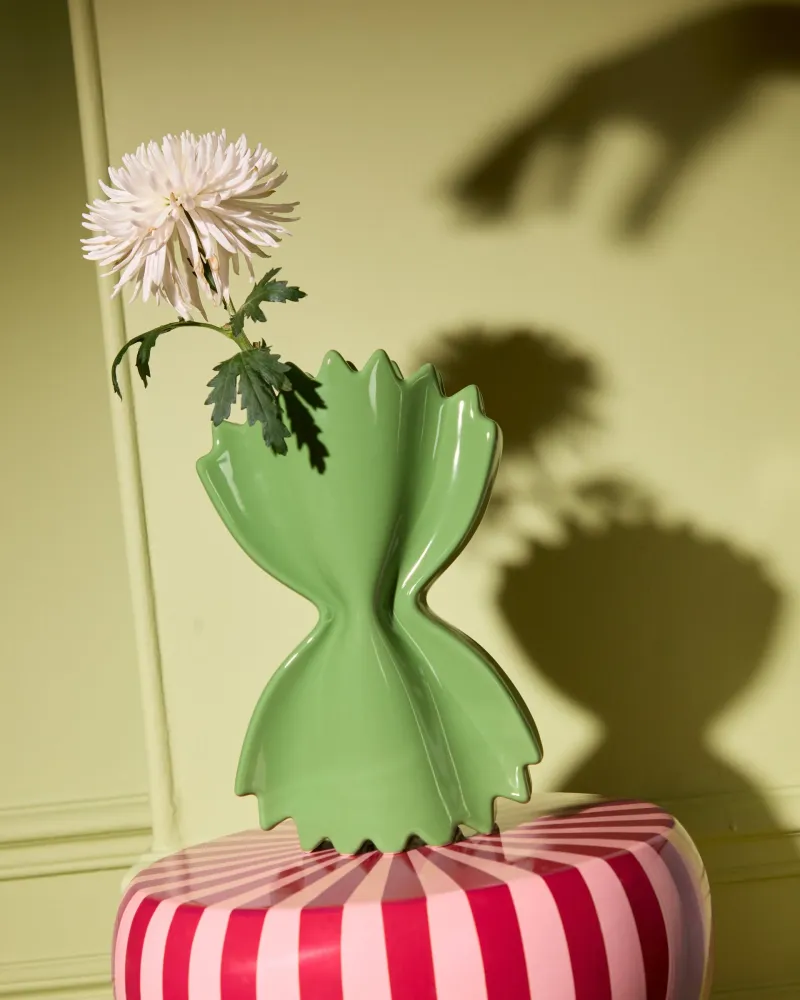 Vase 'Pasta' – grün