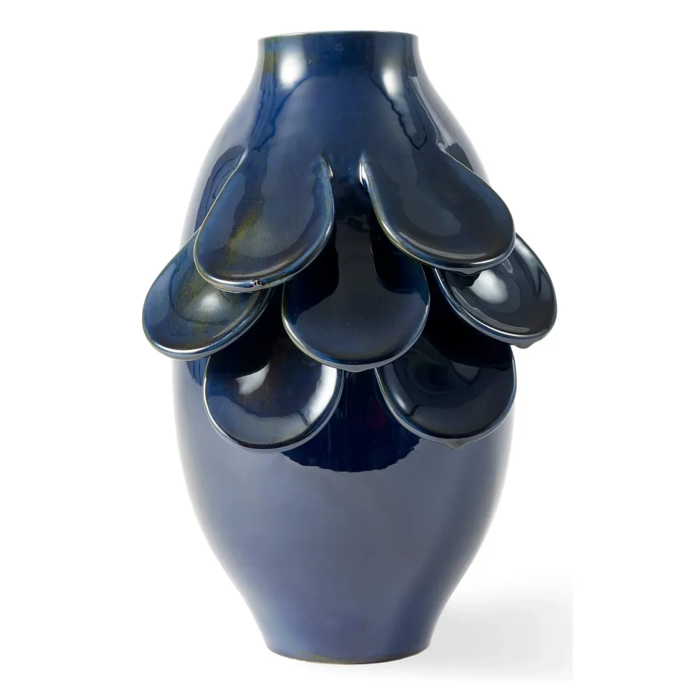 Vase QUILLIE aus Steingut