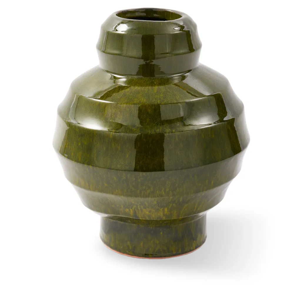 Vase SUMO dunkelgrün Ø34,5xH41,5 cm