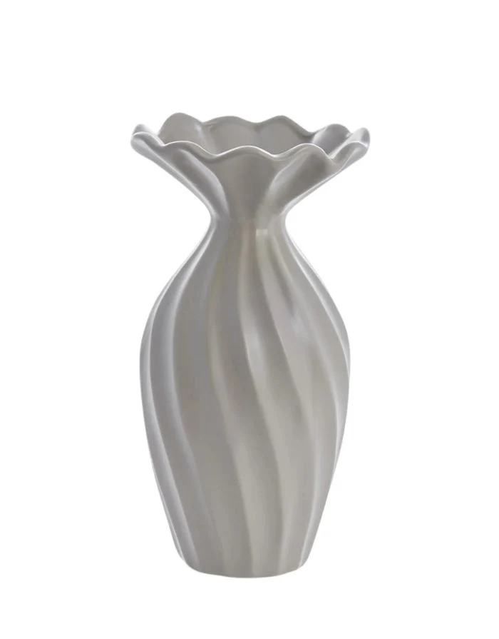 Vase Susille H 25cm I Leinen
