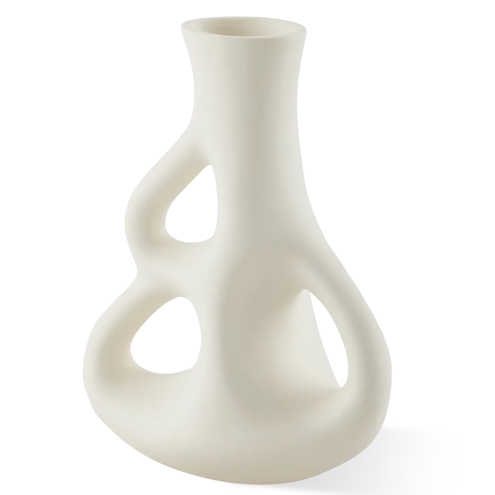 Vase THREE EARS weiß
