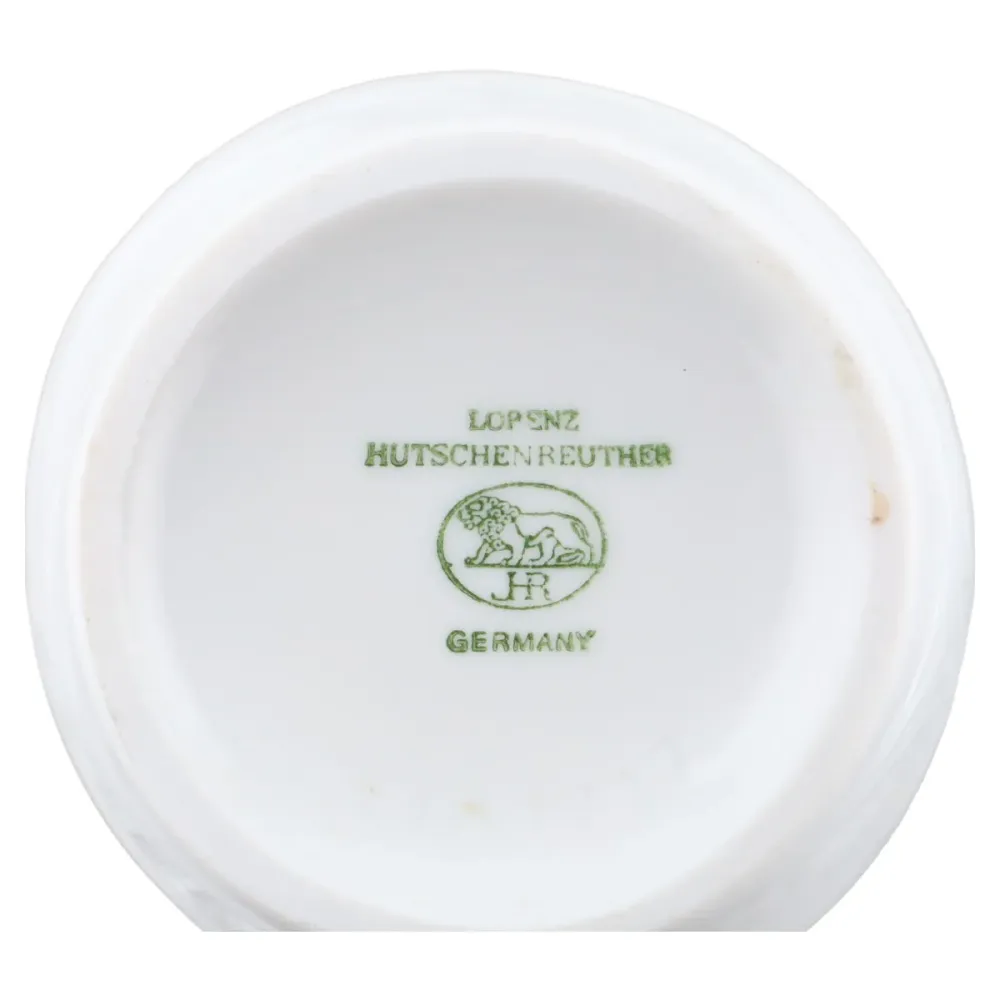 Vase weiß Biskuit