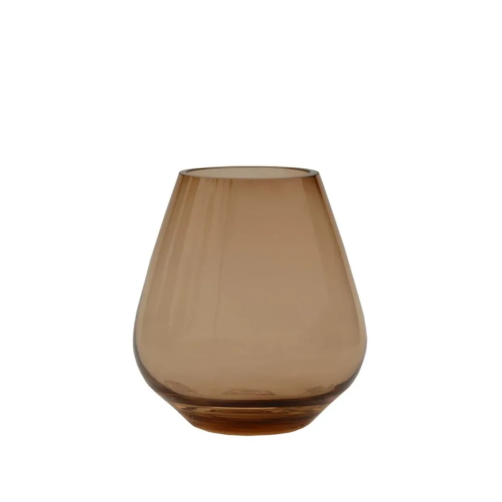 Vase World - Tasman XS taupe Ø12,5 x H11,5 cm 2 Stück