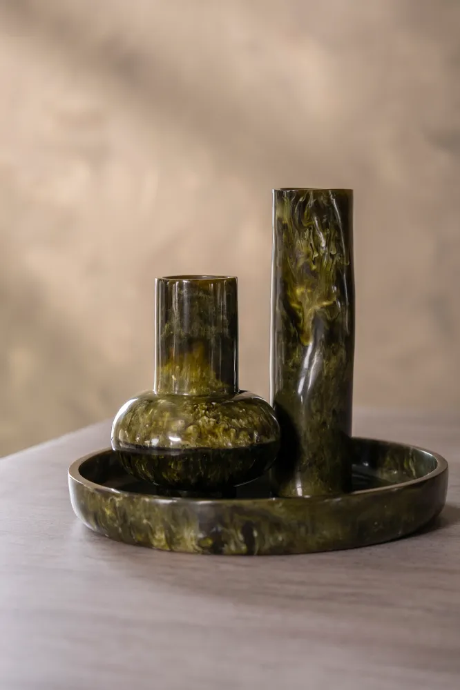 Vase YABA grün