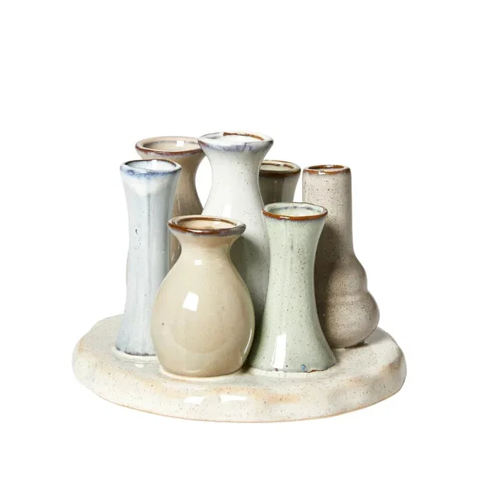 Vase/Schale Ø14 cm - Mix farbig - Speedtsberg