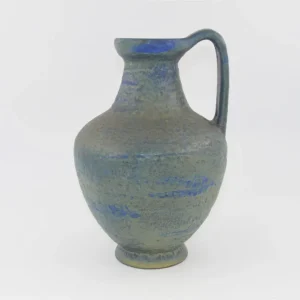 WGP Karlsruher Majolika Vase 7302 Friedgard Glatzle Design 1960er Jahre Fat Lava/ Popart Design