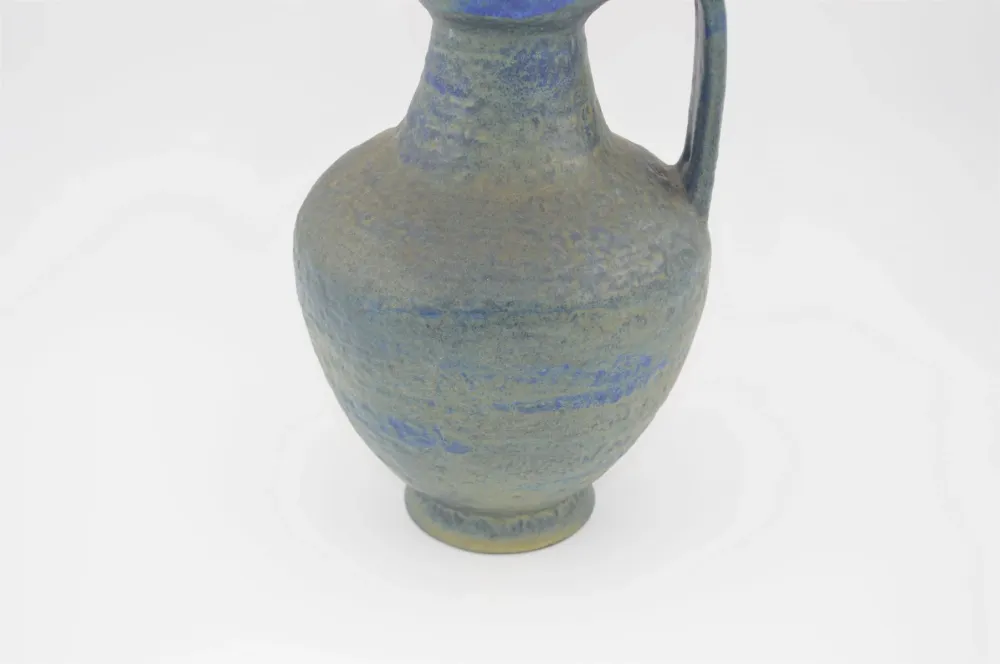 WGP Karlsruher Majolika Vase 7302 Friedgard Glatzle Design 1960er Jahre Fat Lava/ Popart Design