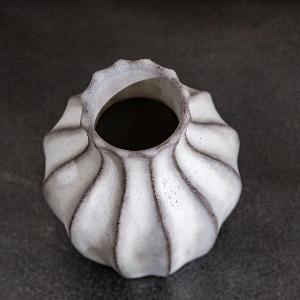 Yumiko Shimoya, Vase, jap. Keramik | Shinogi (YS06)