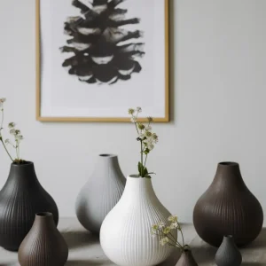 Ekenäs XL brown ceramic Vase Storefactory