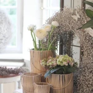 VL Home - Vase/Teelicht umwickelt