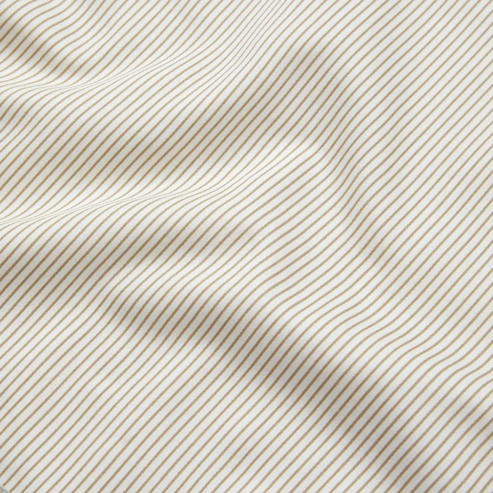 Babybettwäsche, 70x100cm - GOTS Classic Stripes Camel