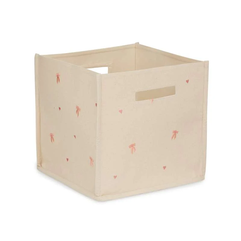 Cam Cam Copenhagen Aufbewahrungskorb - Canvas - GOTS - Schleifen