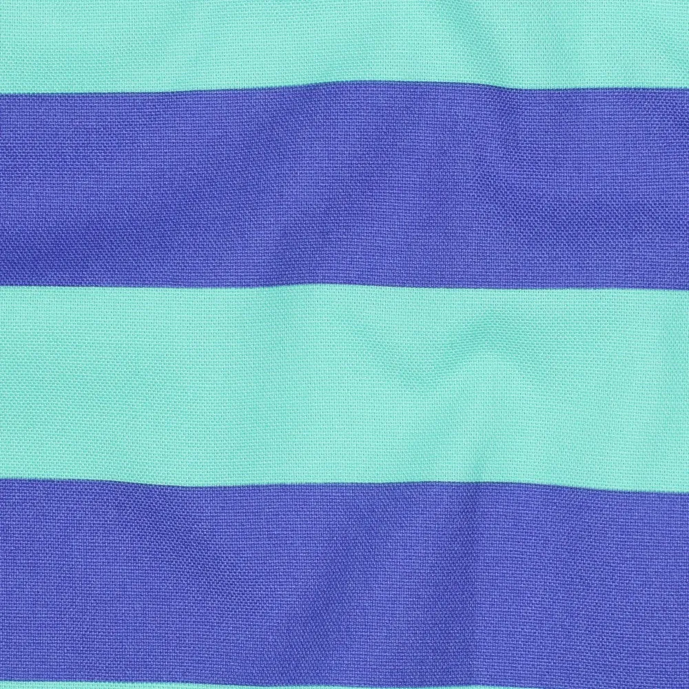 Canvas Stripes Streifen breit mint blau