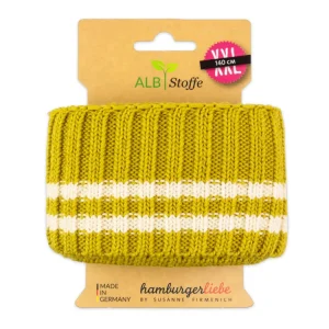 Cuff Me Cozy Stripes Bliss Bündchen senf-meringa